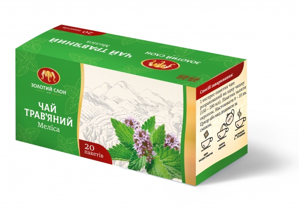Травяная смесь Золотий Слон Мелисса 20 шт. 20 г 