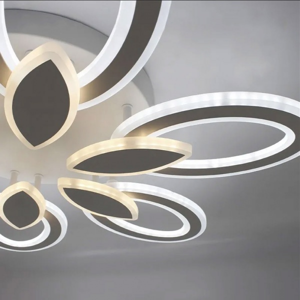 Люстра світлодіодна Luminaria Aurora Double 6F 120 Вт білий AURORA DOUBLE 120W 6F 