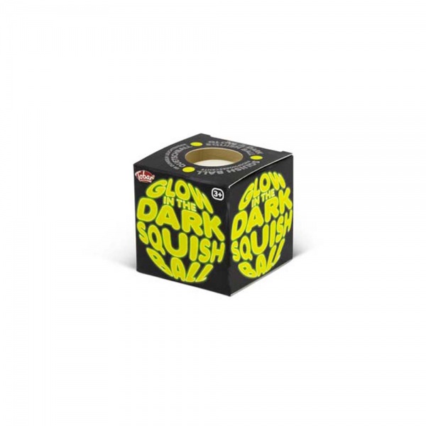 Іграшка-антистрес Tobar Скранчемс люмінісцентний м'ячик 38439