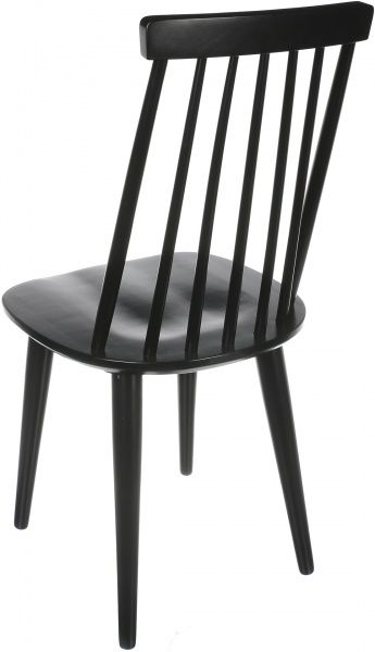 Стул обеденный Erna черный/черный
