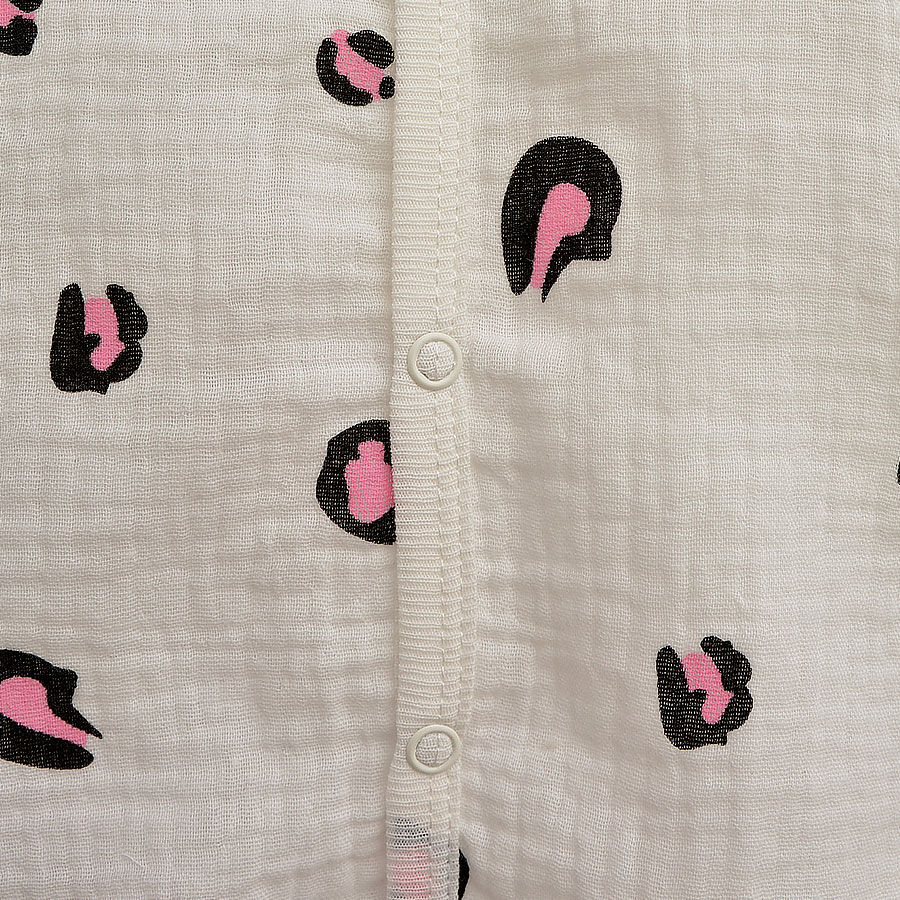 Песочник для девочки Blanka Лео р.74 белый 110756