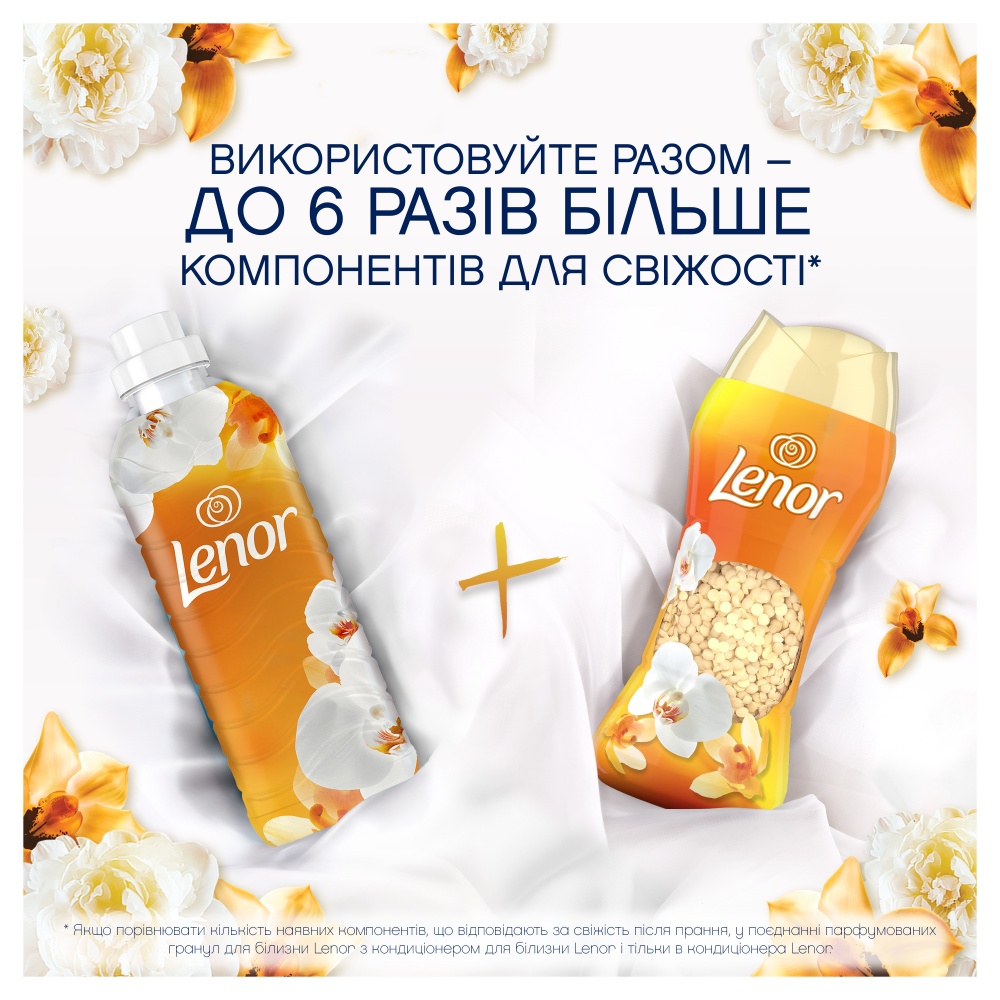 Lenor Золотая орхидея и ваниль 195 г