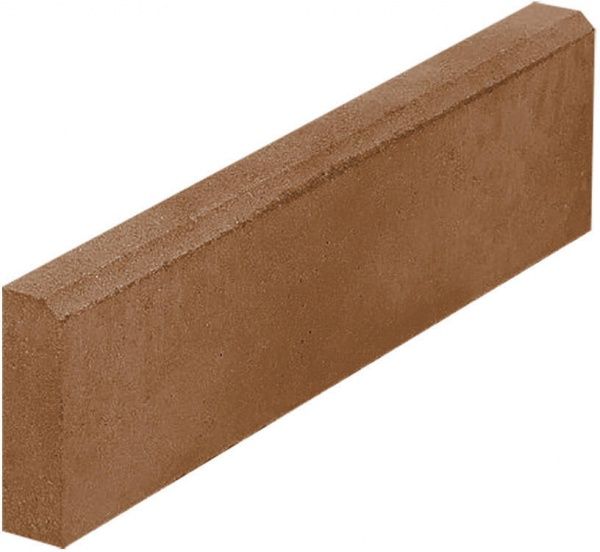 Бордюр 500х200х40 коричневый