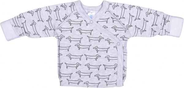 Распашонка детская Baby Veres Taksa р.50 серый 