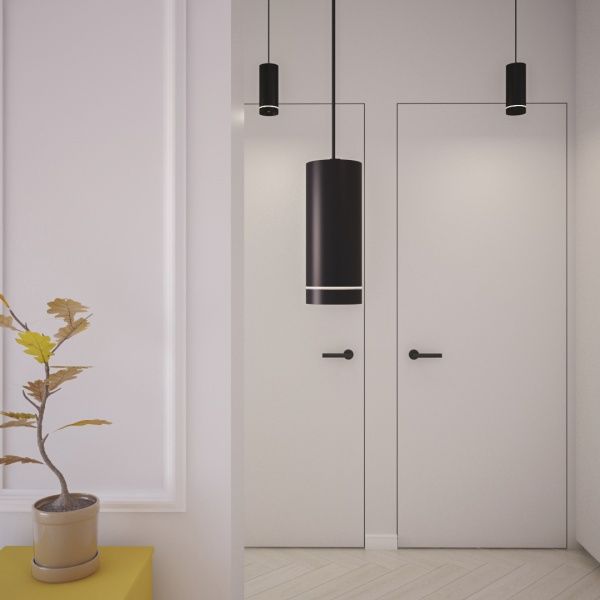 Світильник підвісний Hopfen RT 133 LED 12 Вт чорний 