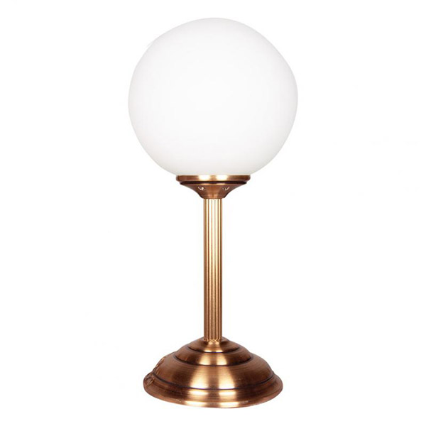 Настільна лампа декоративна Фабрика Світла 1x220 Вт E14 латунь ННБ 132-1х60-014 