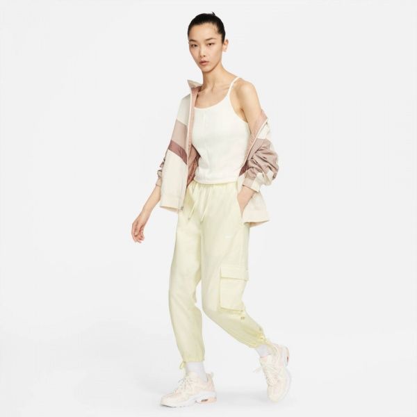 Штани Nike W NSW ICN CLASH PANT CANVAS HR CZ9330-113 р. L бежевий