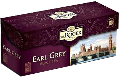 Чай черный Sir Roger Earl Grey 25 шт. 50 г 