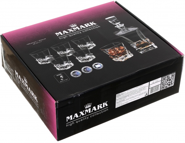 Набор для виски Chrystal MK-GT1111 300 мл 7 шт. Maxmark 