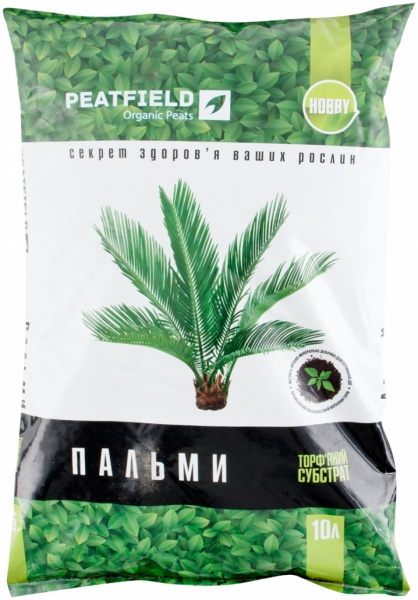 Субстрат торф’яний PEATFIELD для пальм 10 л