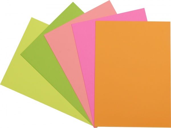 Папір офісний кольоровий Spectra Color A4 75 г/м неоновий Rainbow Cyber 250 аркушів різнокольоровий 