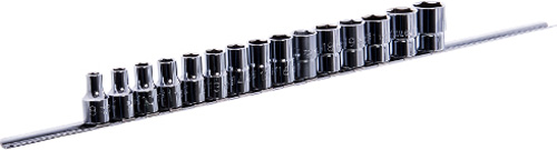 Набор головок Toptul 1/2 15 шт. GAAQ1603U