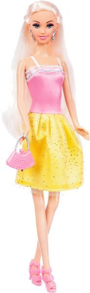 Кукла Ася блондинка с аксессуарами Яркий в моде