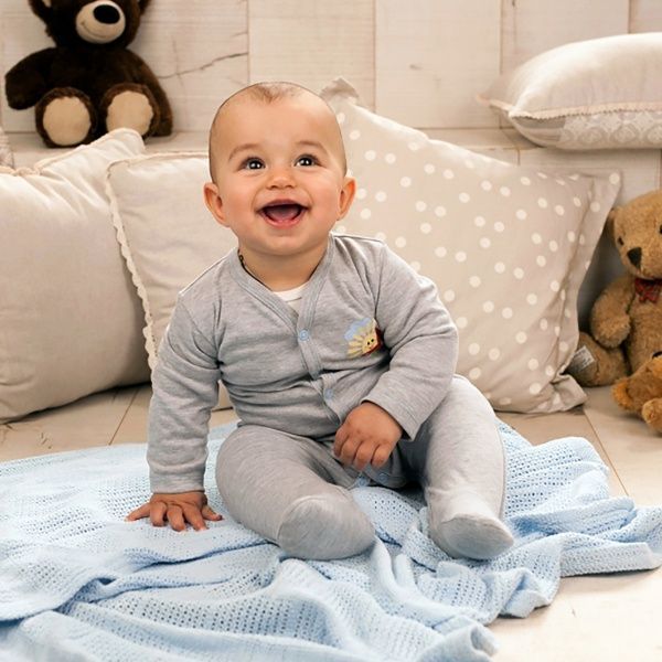 Чоловічок Lucky tots р.56 сірий 1Л 