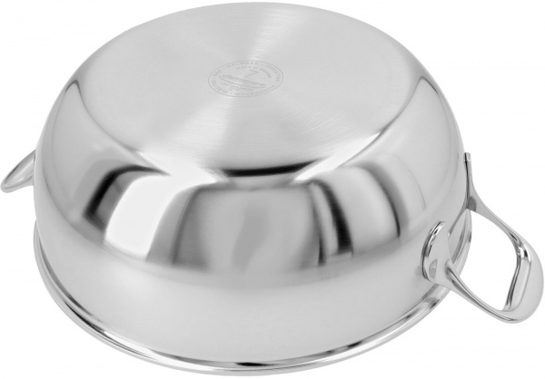 Сотейник конічний 28 см з двосторонньою кришкою 4.75 л Silvinox Atlantis 7 40850-935-0 Demeyere