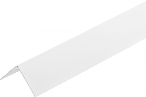 Угол наружный ПВХ UP 118 снежно-белый 3 м