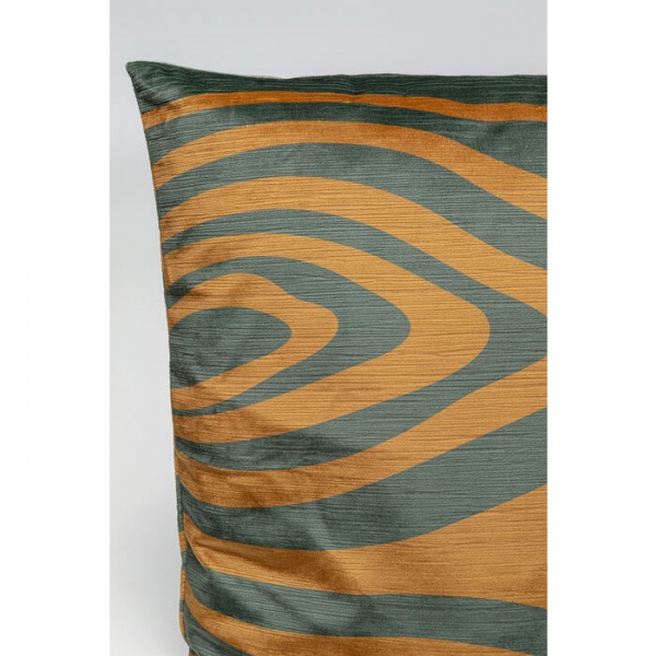 Подушка Абстрактні форми 45x45 см коричневий KARE Design 