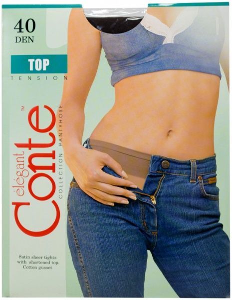 Колготки Conte TOP 40 den mocca р. 4 коричневый 
