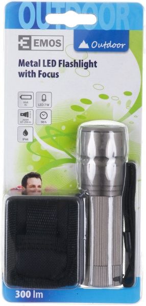 Ліхтар Emos P3899 сірий