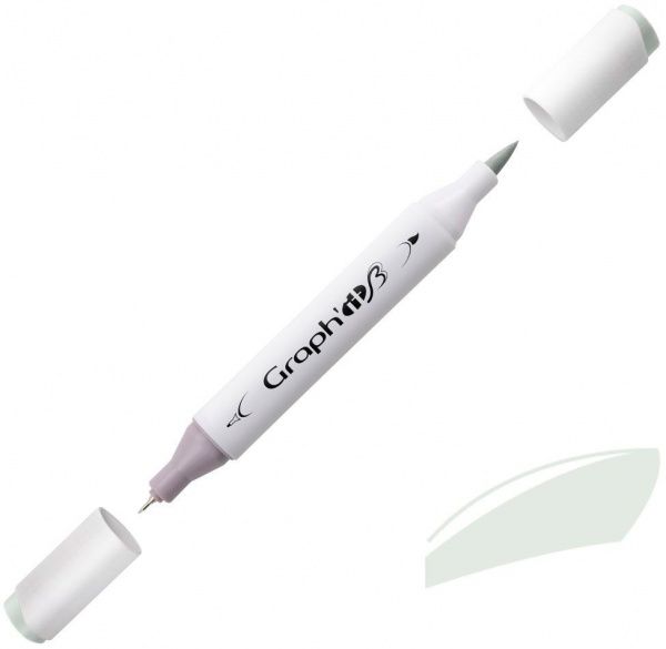 Маркер двусторонний Graph'it GI88118 светло-зеленый 