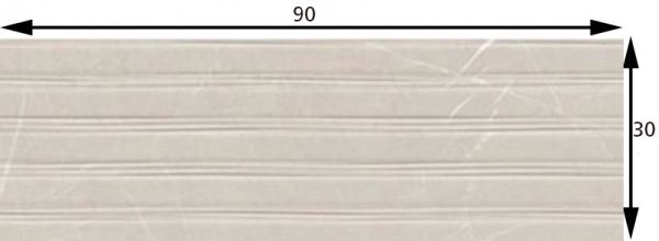 Плитка Cifre Pietra Horizon Cream 30х90 