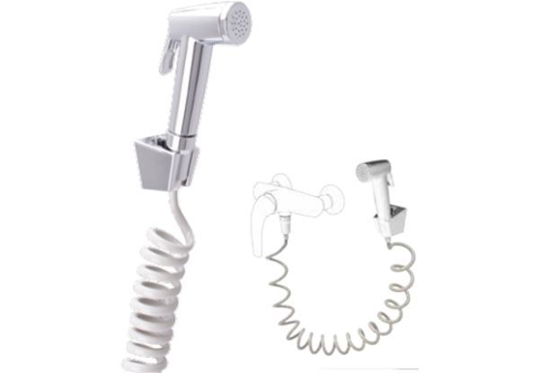 Набір для біде Rubineta Bide Esla + тримач Grand + шланг PU Con/Con 