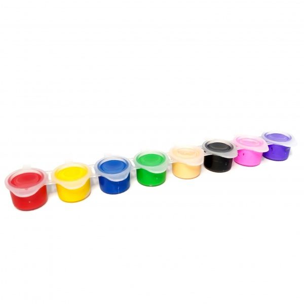 Краска акриловая 8 цветов 2 мл Річ-Ленд