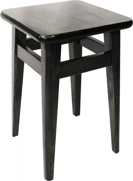 Табурет 450х300х300 мм черный / черный 