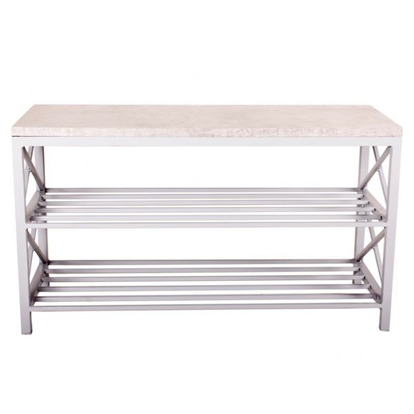 Підставка для взуття Метал Арт Мюнхен 300x700x450 мм сірий 