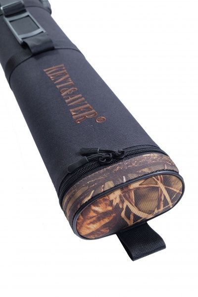 Тубус для удилищ KENT&AVER жесткий №6 черный 145 см