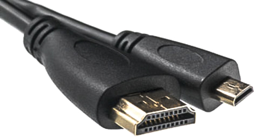 Кабель PowerPlant 0.5 м (KD00AS1241) HDMI - micro HDMI, 1.3V 