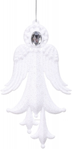 Підвіска пластикова P.&C. Creative Янгол-дзвіночок 16 см в асортименті F21540026/28