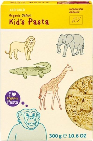 Макароны ТМ ALB-GOLD Сафари Органические 300 г