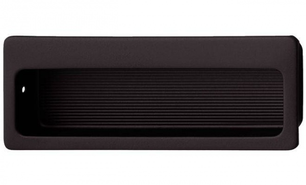 Ручка меблева Hafele 99х38 мм чорний матовий