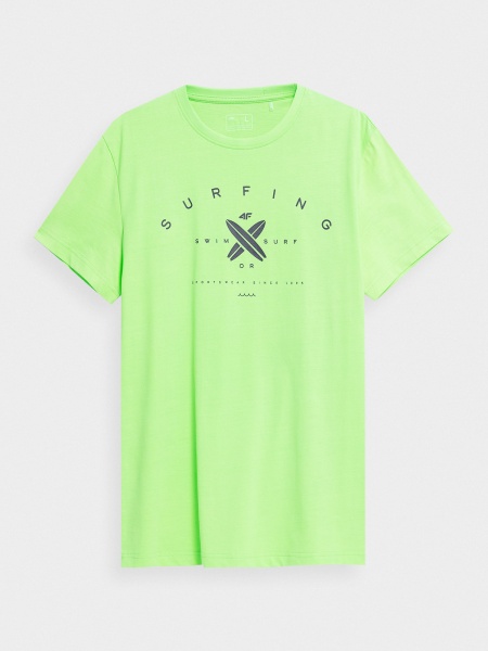 Футболка 4F TSHIRT M366 4FSS23TTSHM366-45N р.XL зелений