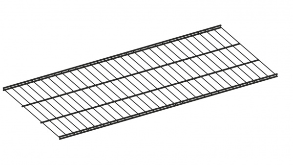 Полка Kolchuga 1206 мм черный