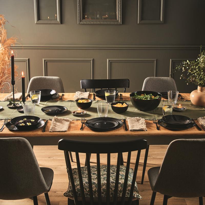 Тарелка суповая Luminarc Pampille Black 20 см Q4619