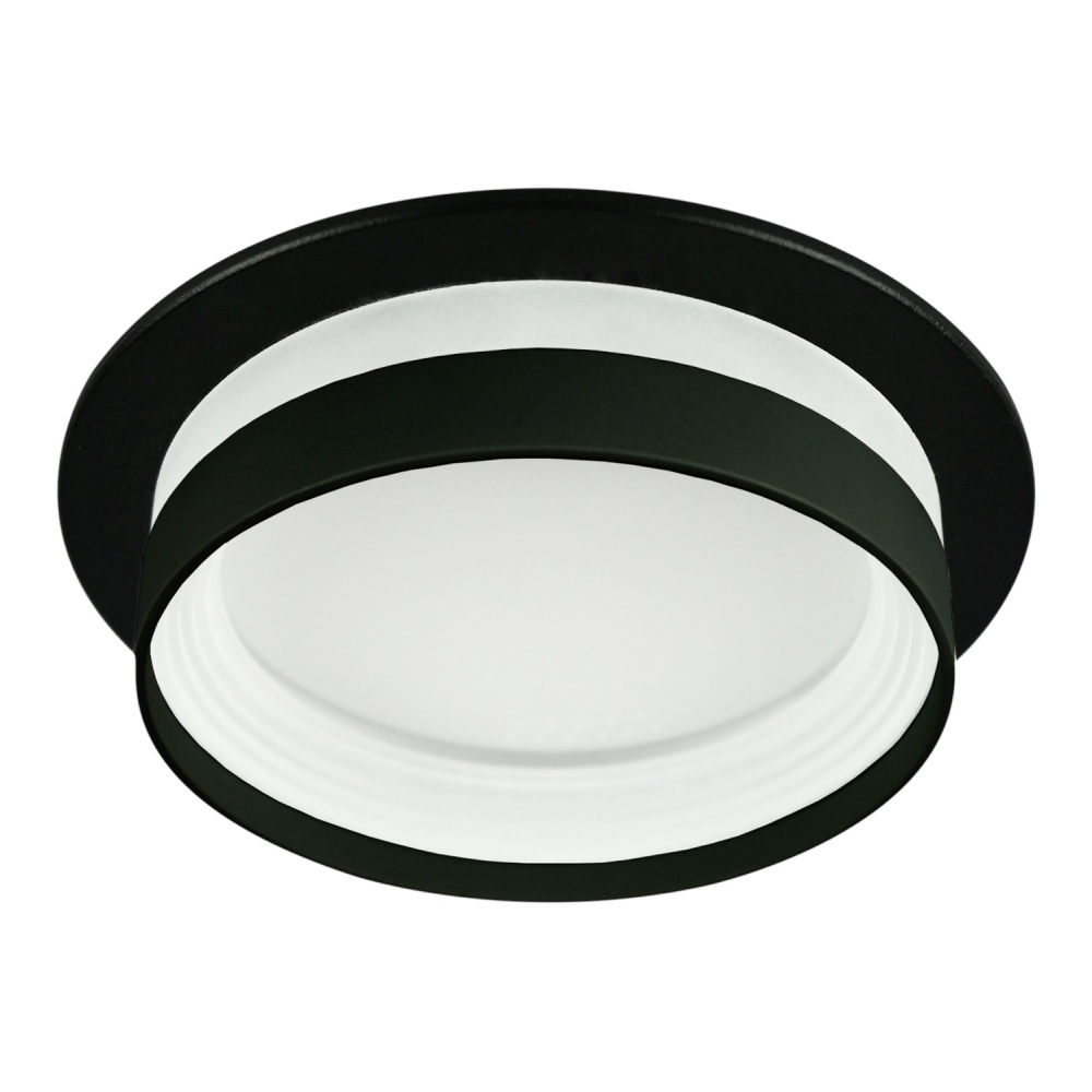 Светильник встраиваемый (Downlight) Victoria Lighting 12 Вт GX53 черный Soon/PL1 black