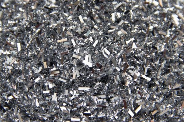 Декорация новогодняя Конфетти-метафан, V-образный, серебристый 30 г 200916 