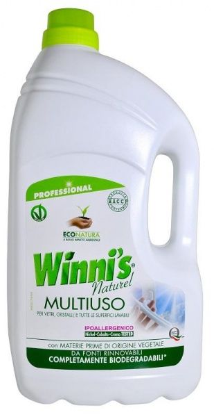 Засіб миючий для скла та дзеркал Winni’s naturel Multiuso 5л