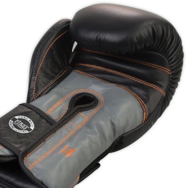 Боксерские перчатки Excalibur 529-07 SS19 10oz черный с серым