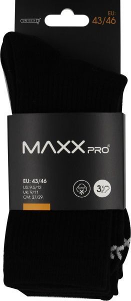 Шкарпетки MaxxPro 16672 3 пари чорний р.43-46