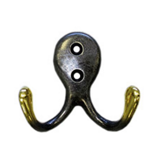 Крючок мебельный Larvij LK0201AB античная латунь