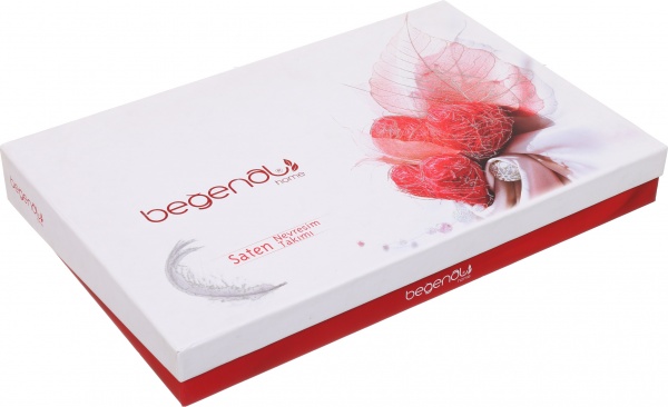 Комплект постільної білизни Delone 2 208ТС бежевий La Nuit 