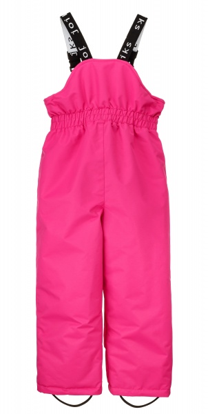 Полукомбинезон горнолыжный для девочек JOIKS р.116 малиновый SBF-01 