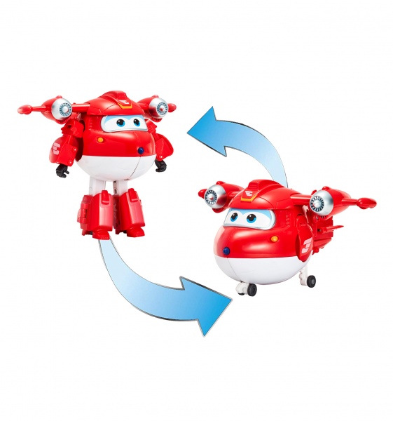 Іграшка-трансформер Super Wings Transforming-Supercharge Jett Джетт EU740283 