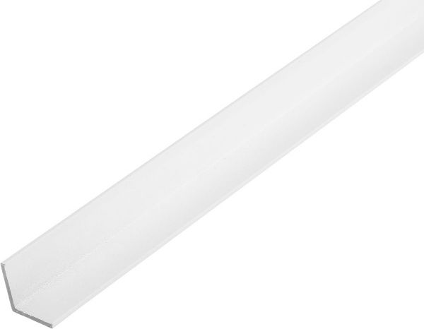 Кутник алюмінієвий АЛЮПРО 15x15x1,5 мм 2500 мм білий