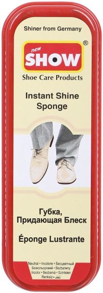 Губка-блиск для взуття SHOW instant безбарвний