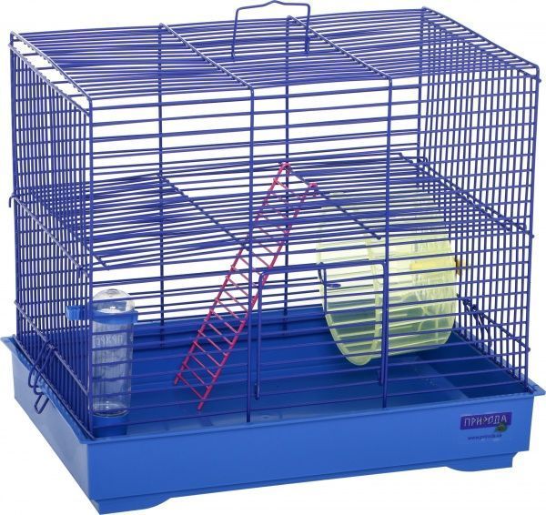 Клітка Природа Міккі з колесом 37х28х30 см