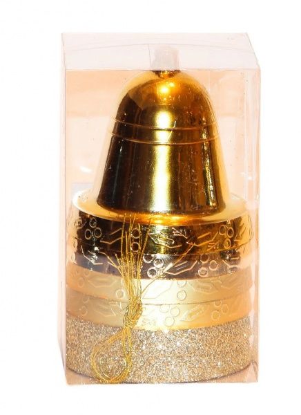 Набор елочных игрушек Колокольчик 030422 d40 мм 6 см 6 шт./уп. 
